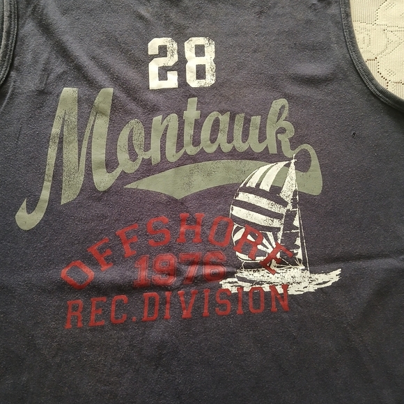 #0169 Men's Cherokee Montauk Off Shore Rec. Division Tank Top Size XXL - Picture 3 of 11